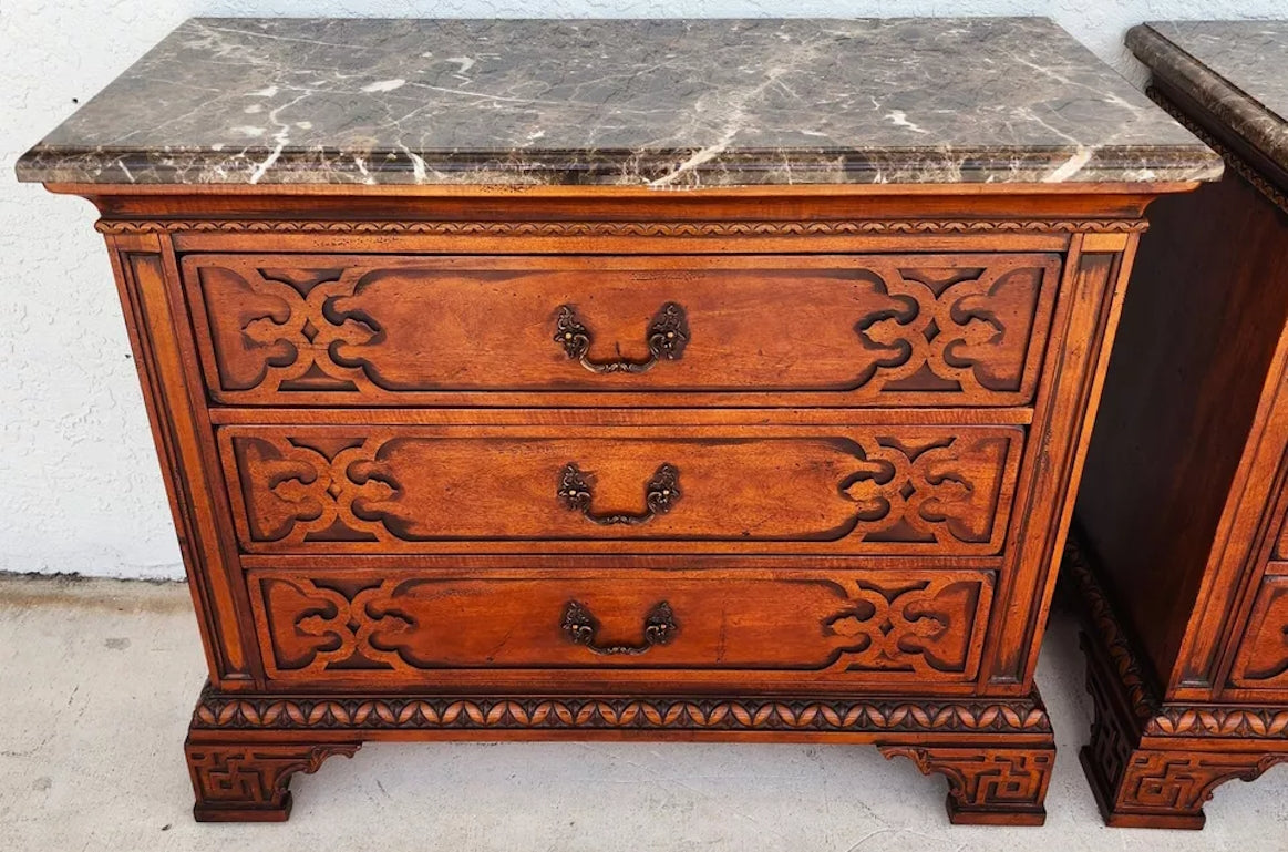 HICKORY WHITE Chest of Drawers Pair