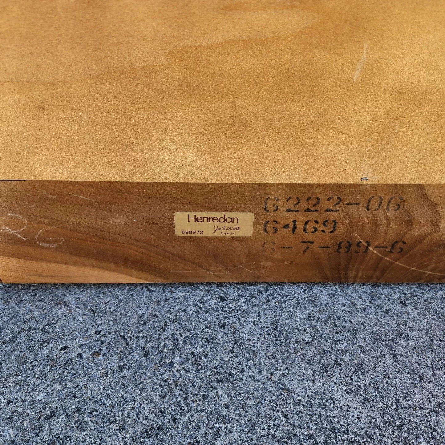 Henredon Nightstands Side Tables Campaign Style Pair