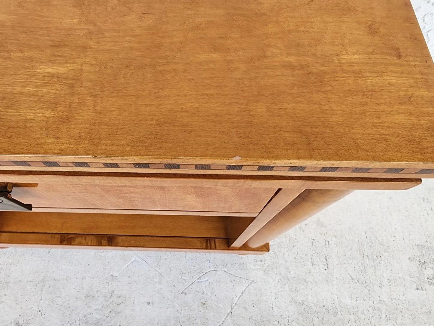 Hickory White Genesis Collection Biedermeier Nightstand Side Table