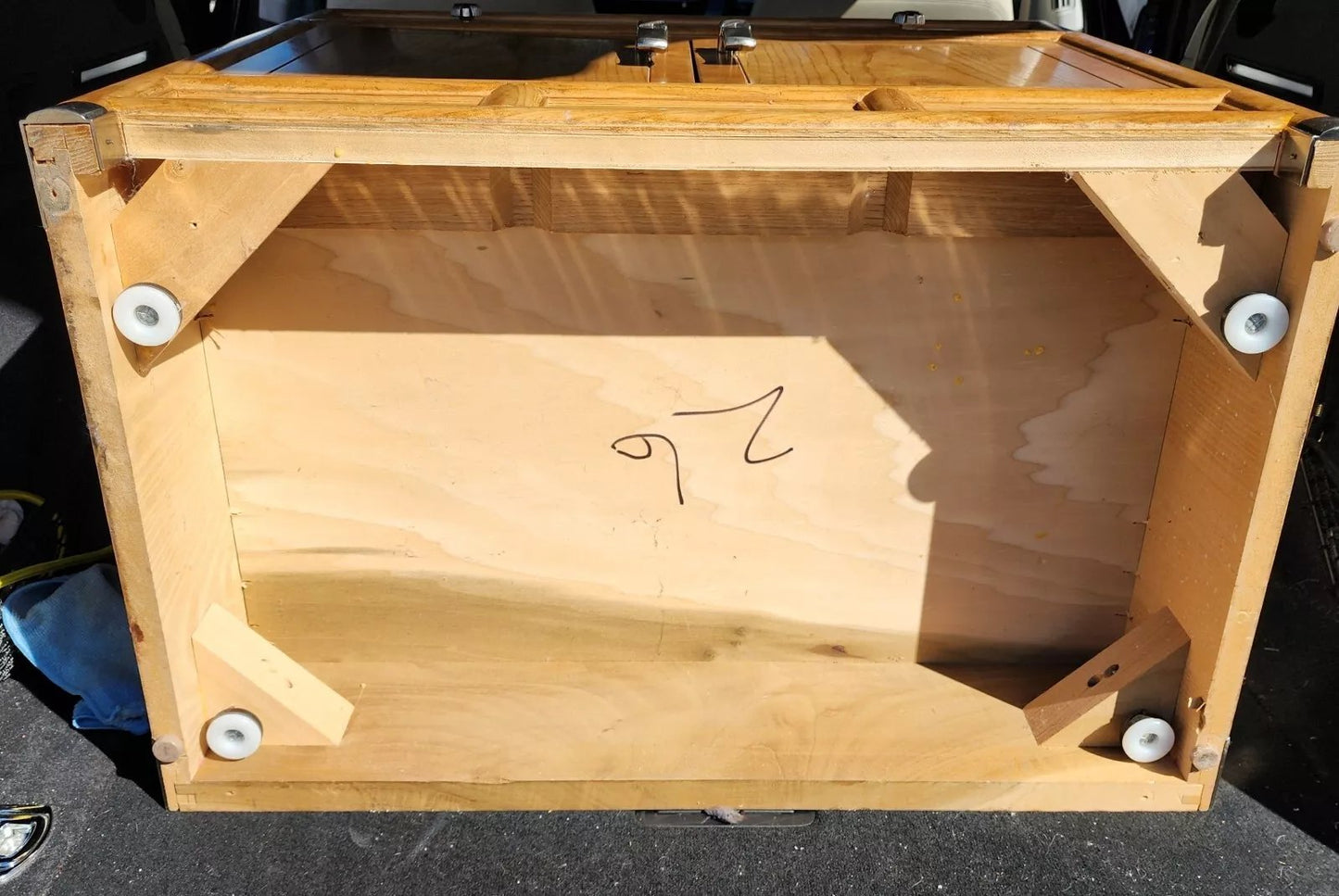 Henredon Nightstands Side Tables Campaign Style Pair