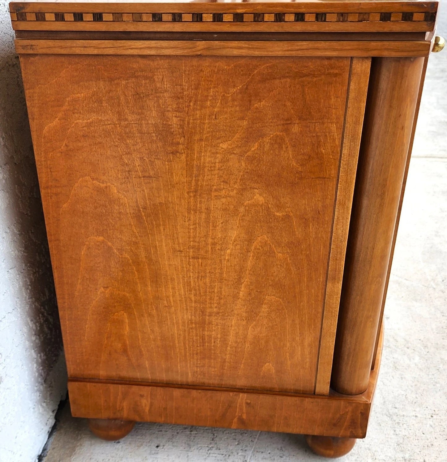 Hickory White Genesis Collection Biedermeier Nightstand Side Table