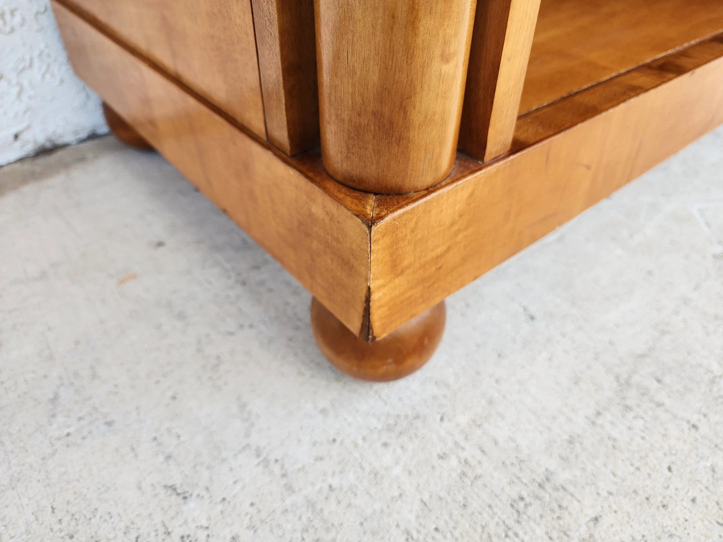 Hickory White Genesis Collection Biedermeier Nightstand Side Table