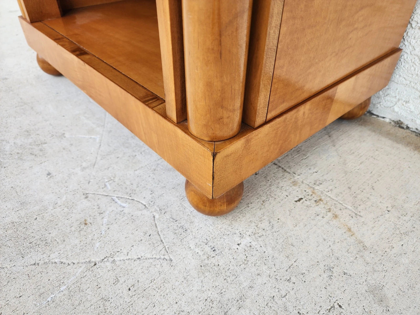 Hickory White Genesis Collection Biedermeier Nightstand Side Table