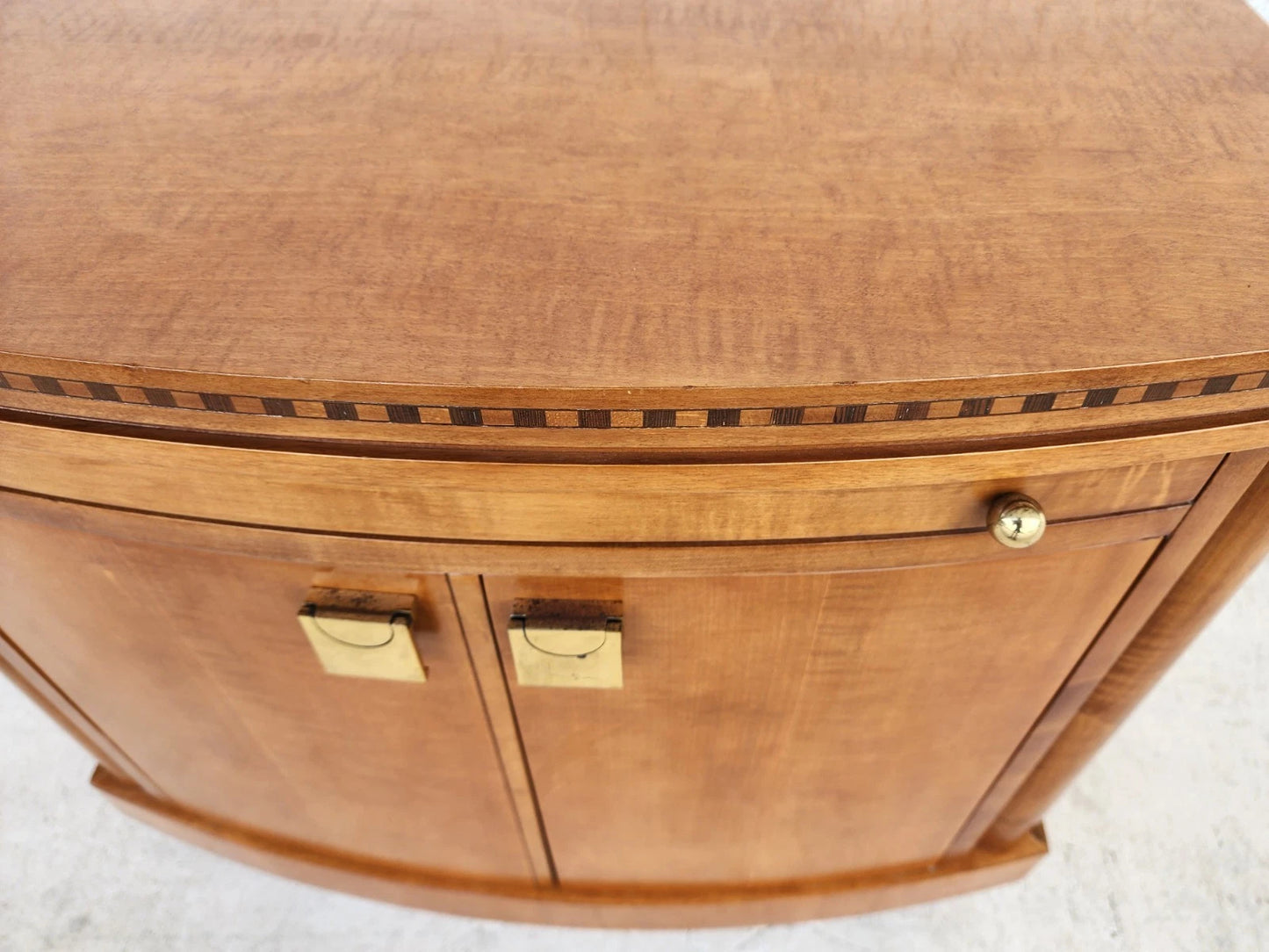 Hickory White Genesis Collection Biedermeier Nightstand Side Table