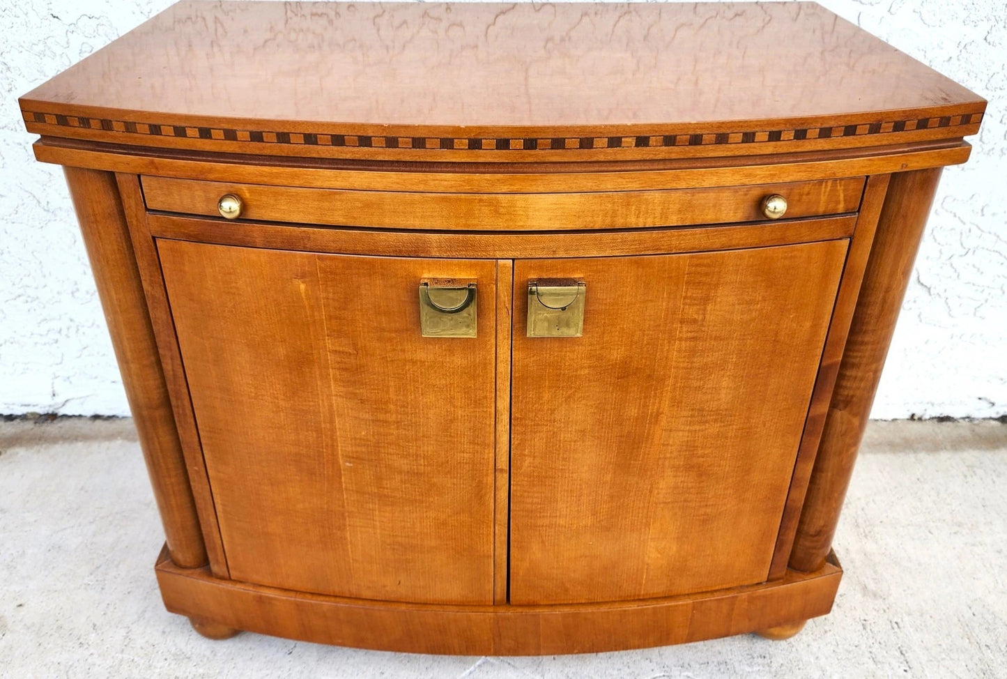 Hickory White Genesis Collection Biedermeier Nightstand Side Table