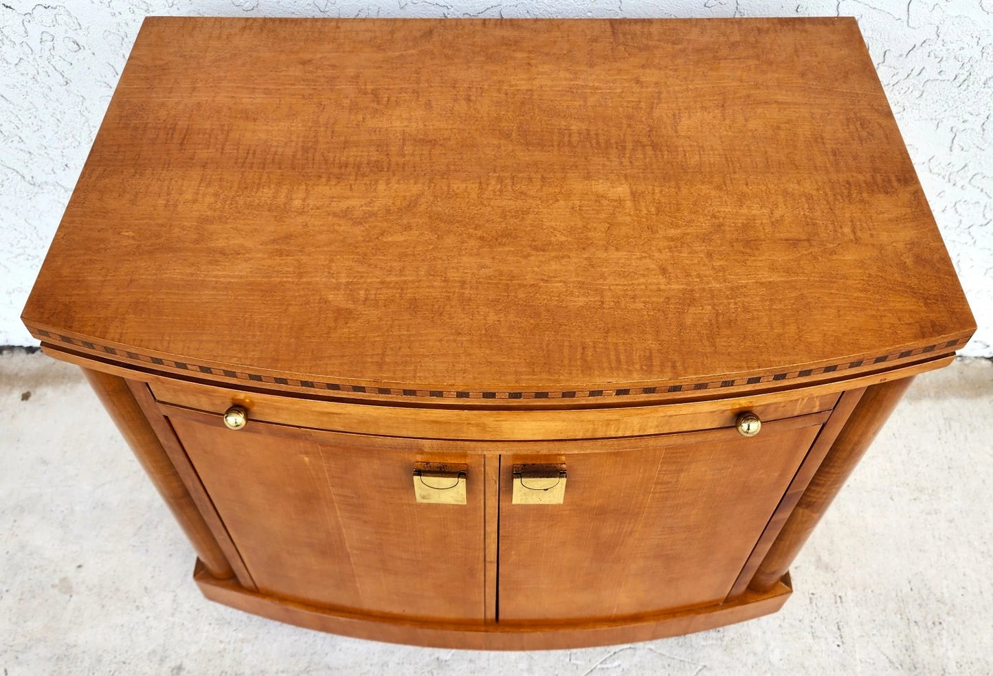 Hickory White Genesis Collection Biedermeier Nightstand Side Table