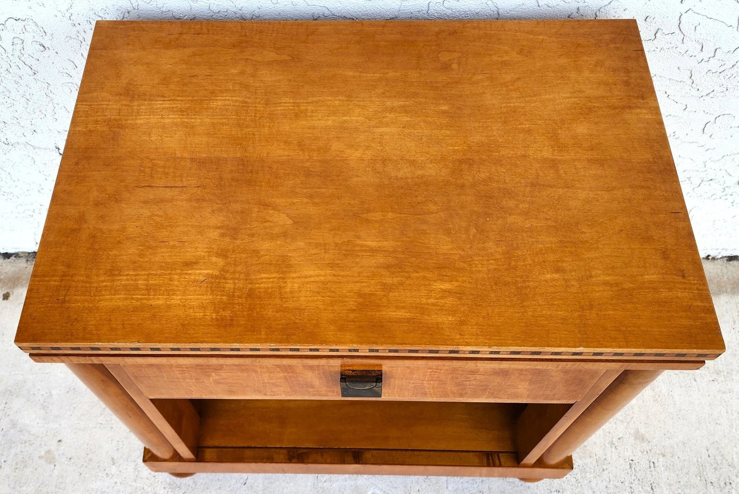 Hickory White Genesis Collection Biedermeier Nightstand Side Table