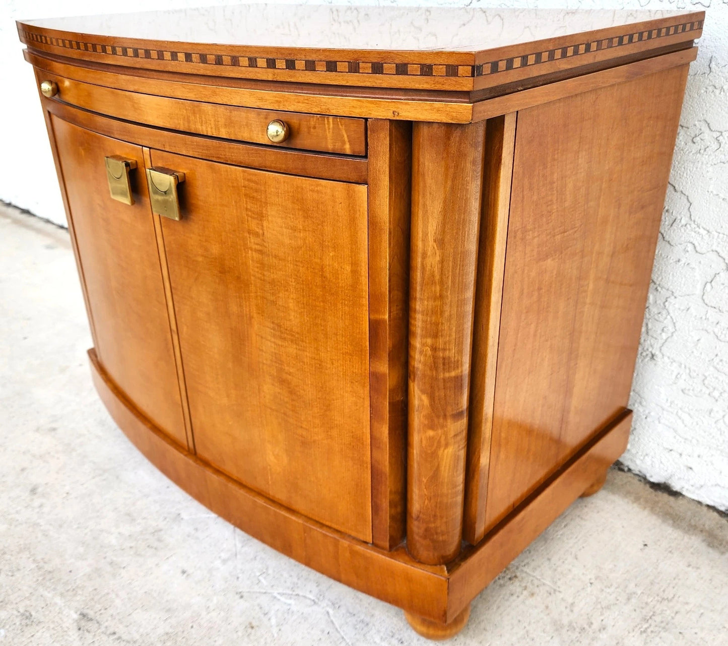 Hickory White Genesis Collection Biedermeier Nightstand Side Table