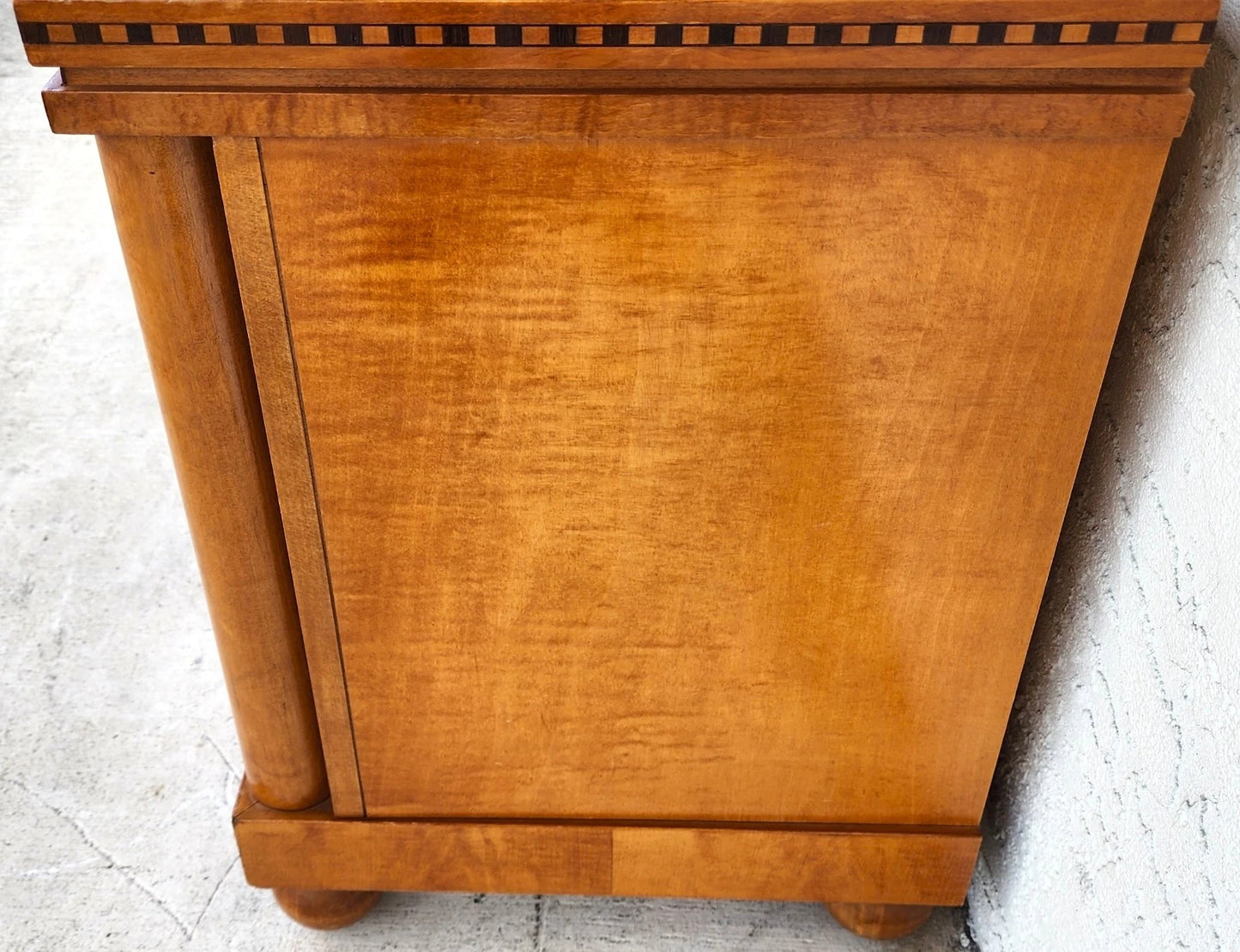 Hickory White Genesis Collection Biedermeier Nightstand Side Table