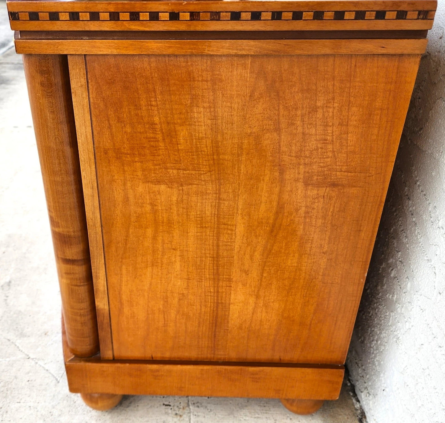 Hickory White Genesis Collection Biedermeier Nightstand Side Table