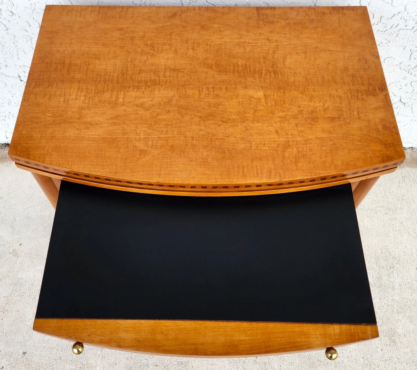 Hickory White Genesis Collection Biedermeier Nightstand Side Table