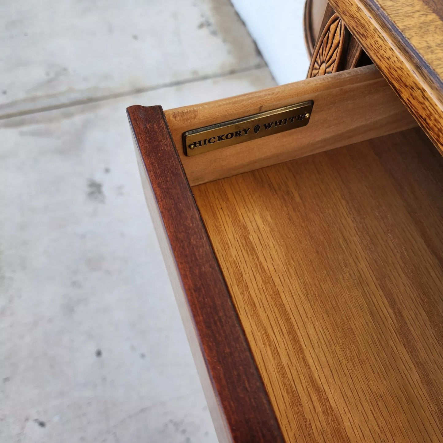 Console Sofa Server Table American Masterpiece Collection by Hickory White