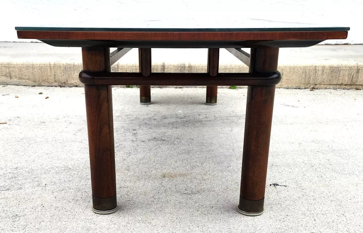 MCM JOHNSON HADLEY Walnut Coffee Table Forward Trends 1950s