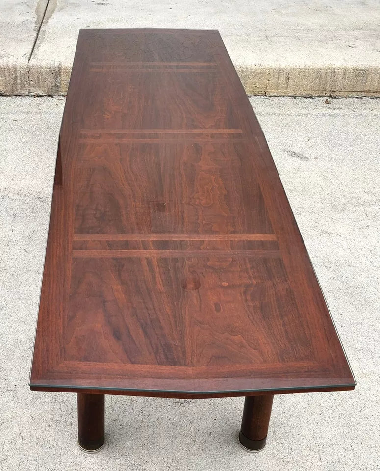 MCM JOHNSON HADLEY Walnut Coffee Table Forward Trends 1950s