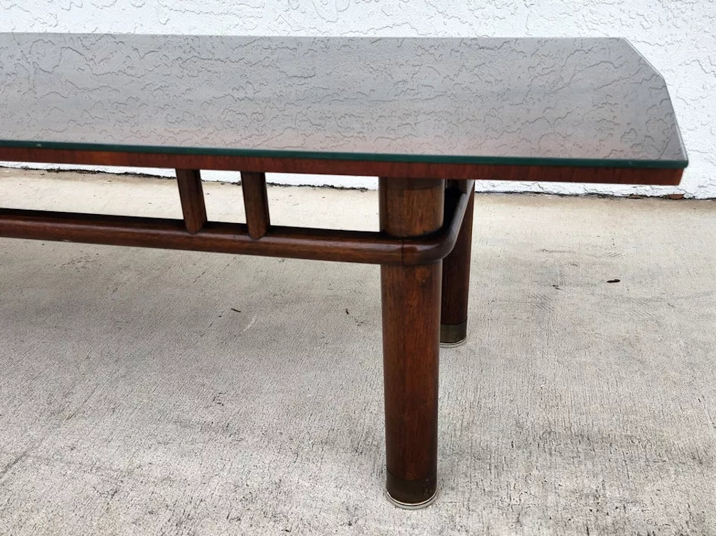 MCM JOHNSON HADLEY Walnut Coffee Table Forward Trends 1950s