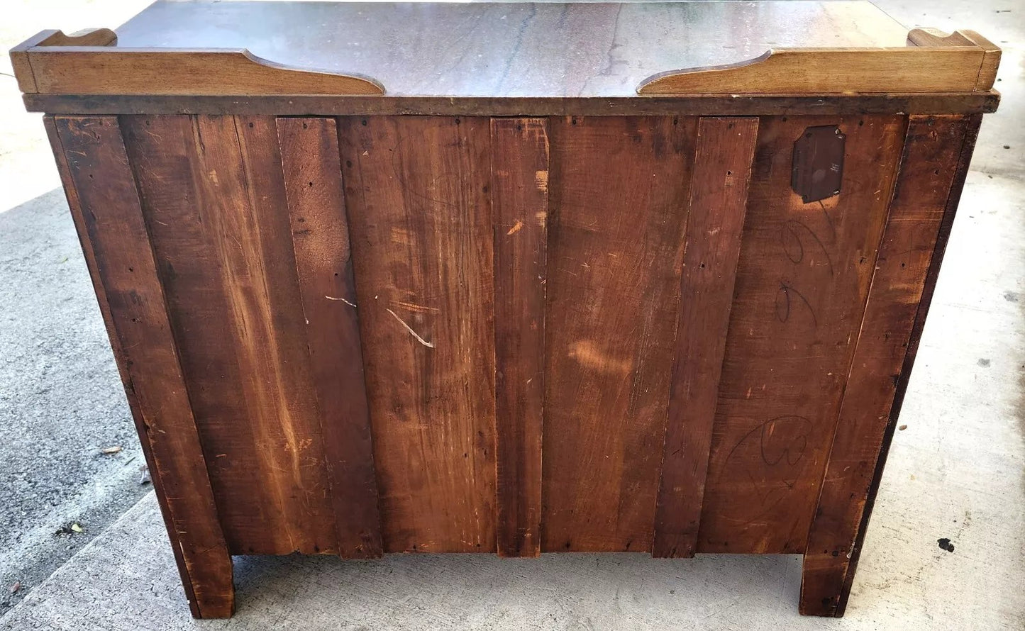 Antique Kent Coffey Buffet Sideboard Dresser Bar