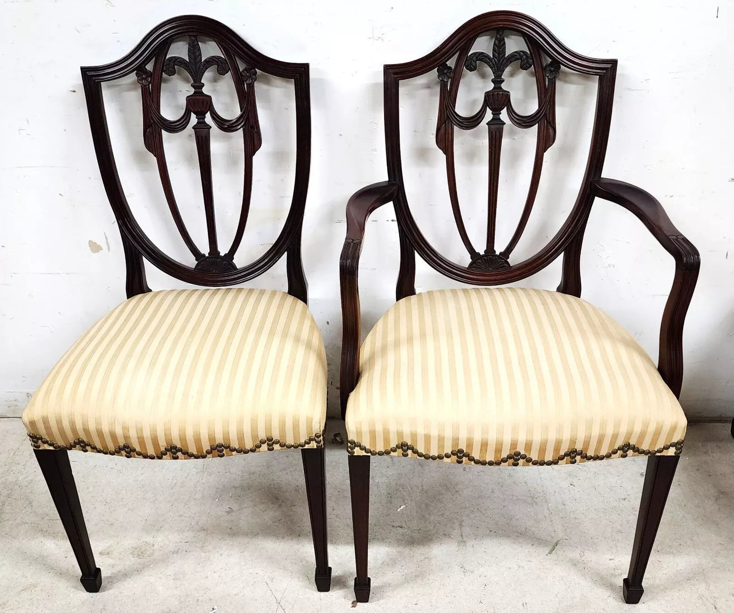 Kindel Dining Chairs Shield Back Model 76-082