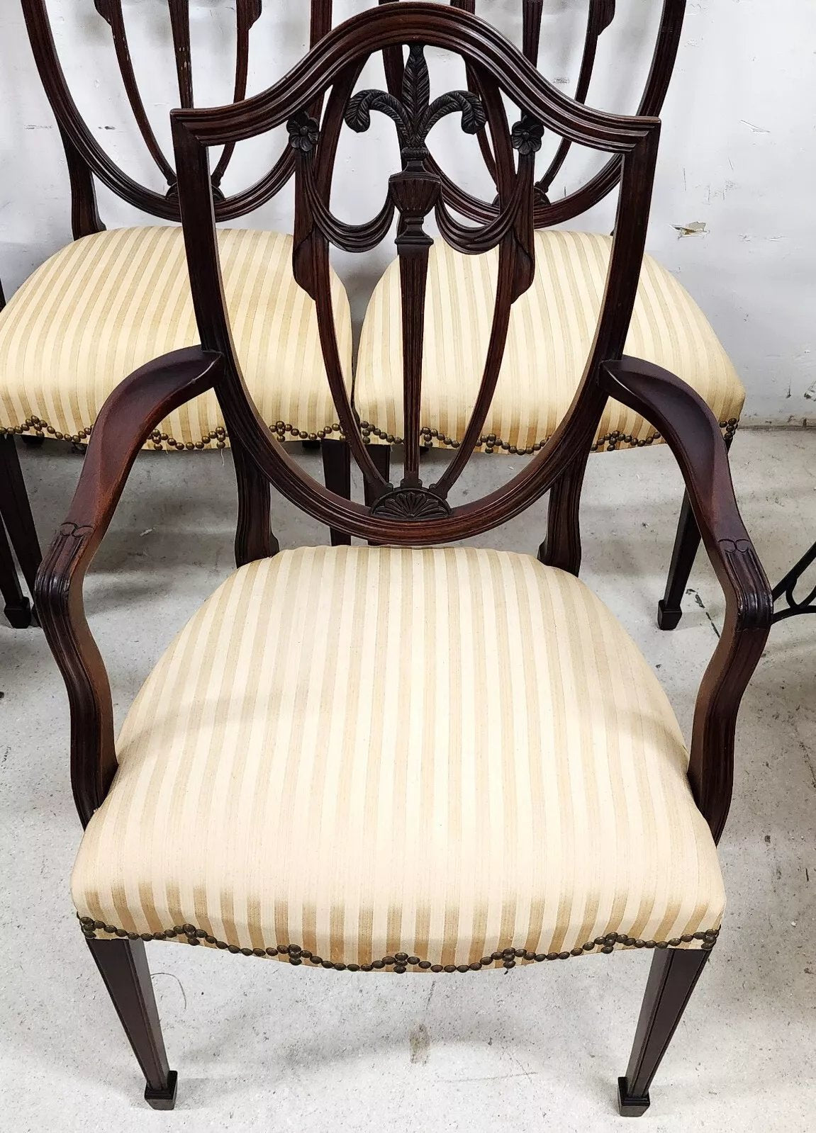 Kindel Dining Chairs Shield Back Model 76-082