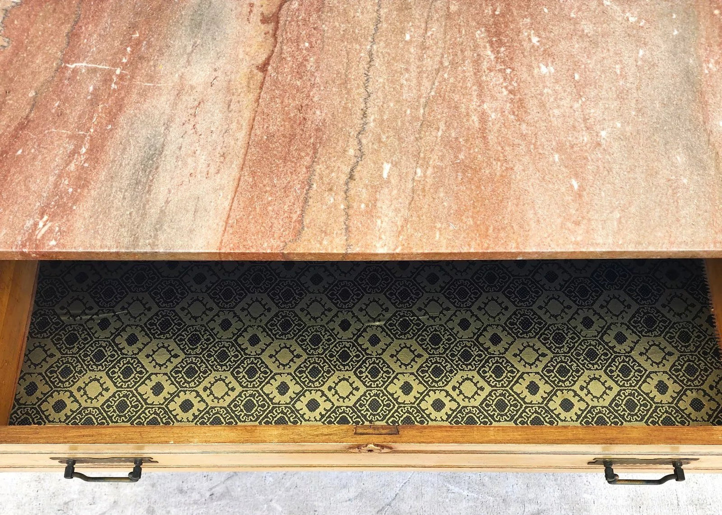 Antique Kent Coffey Buffet Sideboard Dresser Bar