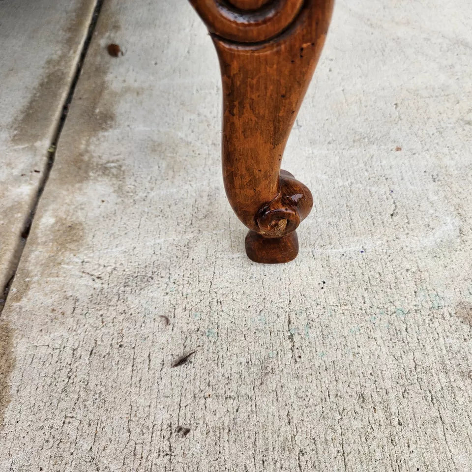 French Louis XV Accent Chairs Pair