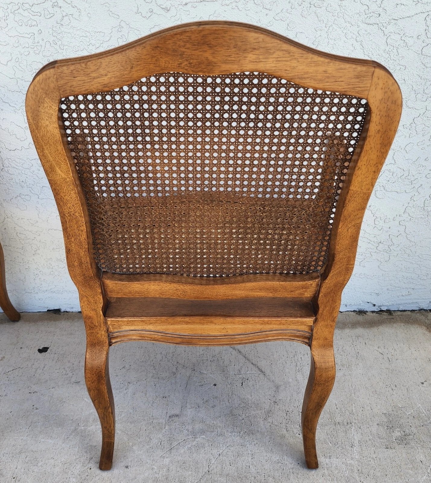 Louis XV Caned Armchairs by Century Chair Co