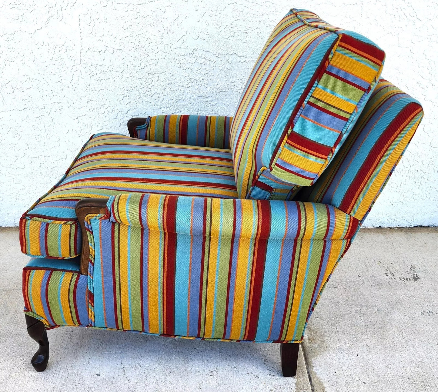 Vintage Lounge Chair New Upholstery