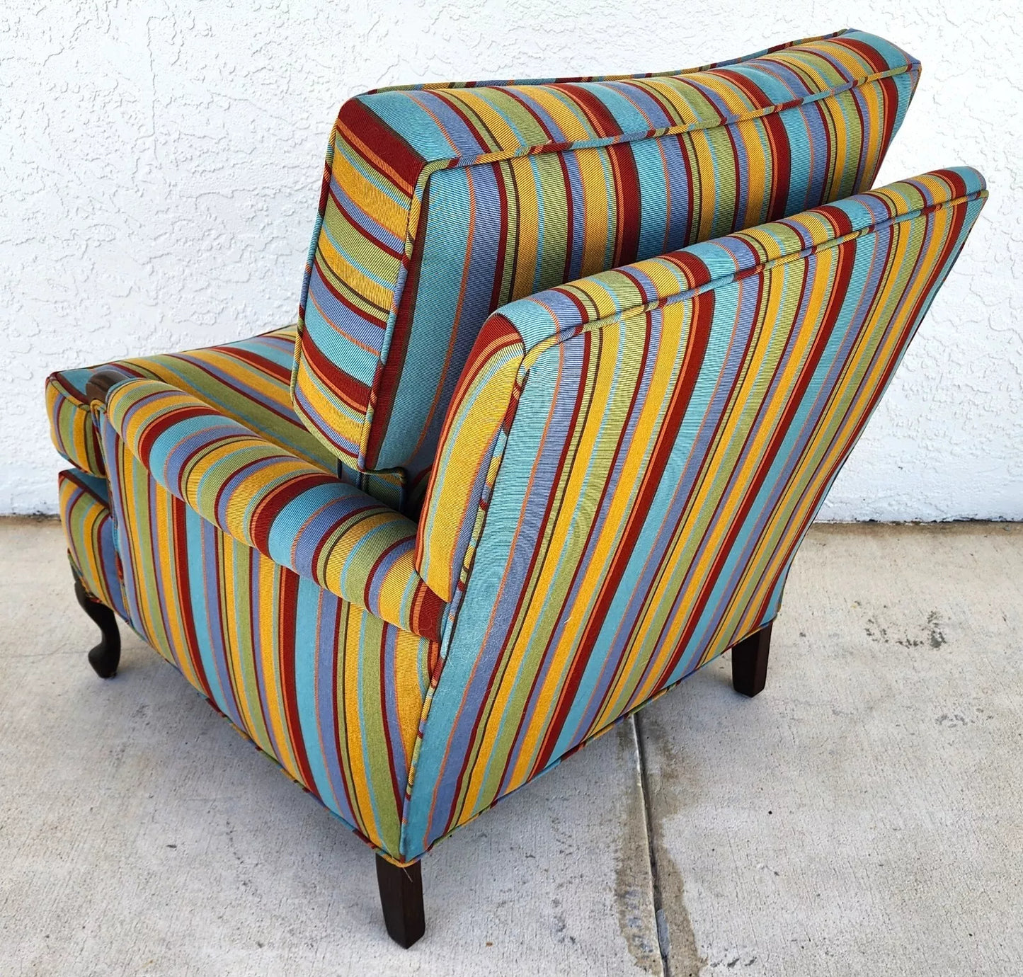 Vintage Lounge Chair New Upholstery