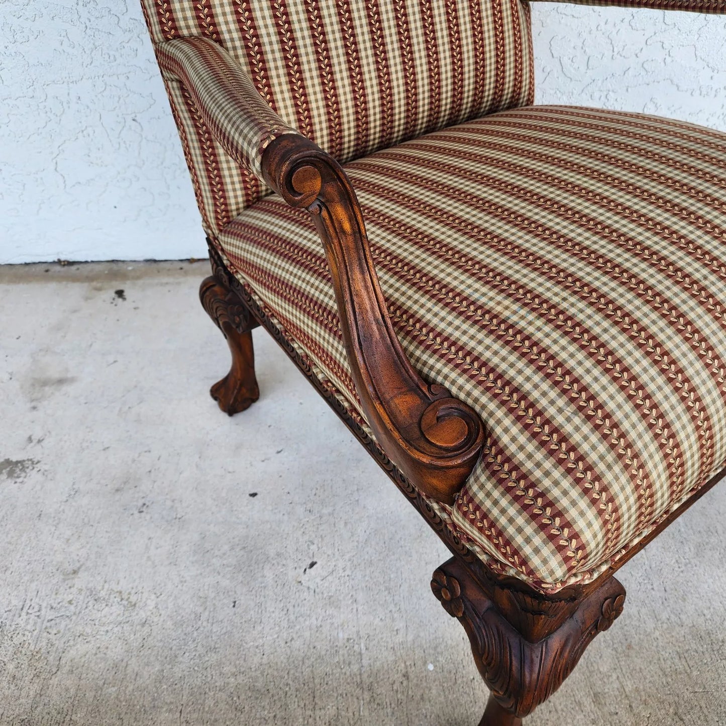 Edward Ferrell Louis XV French Armchair 1950s