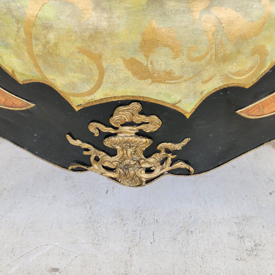 French Louis XV Bombay Chest Marble