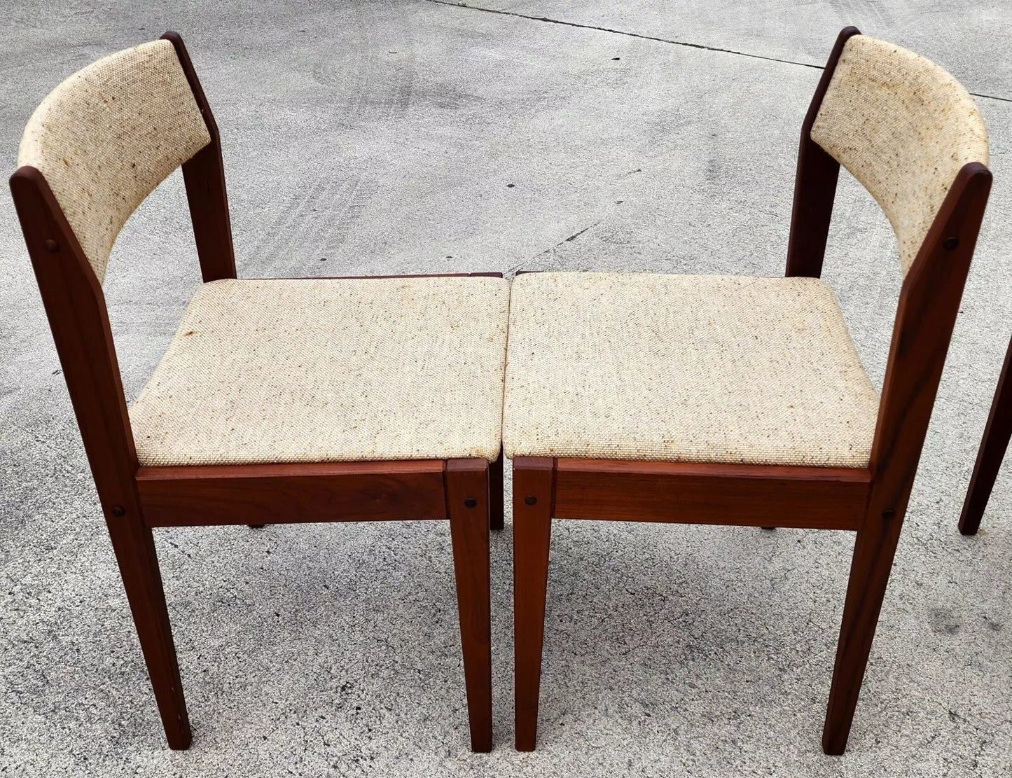 Vintage MCM Dining Chairs by Tarm Stole Mobelfabrik Set of 4