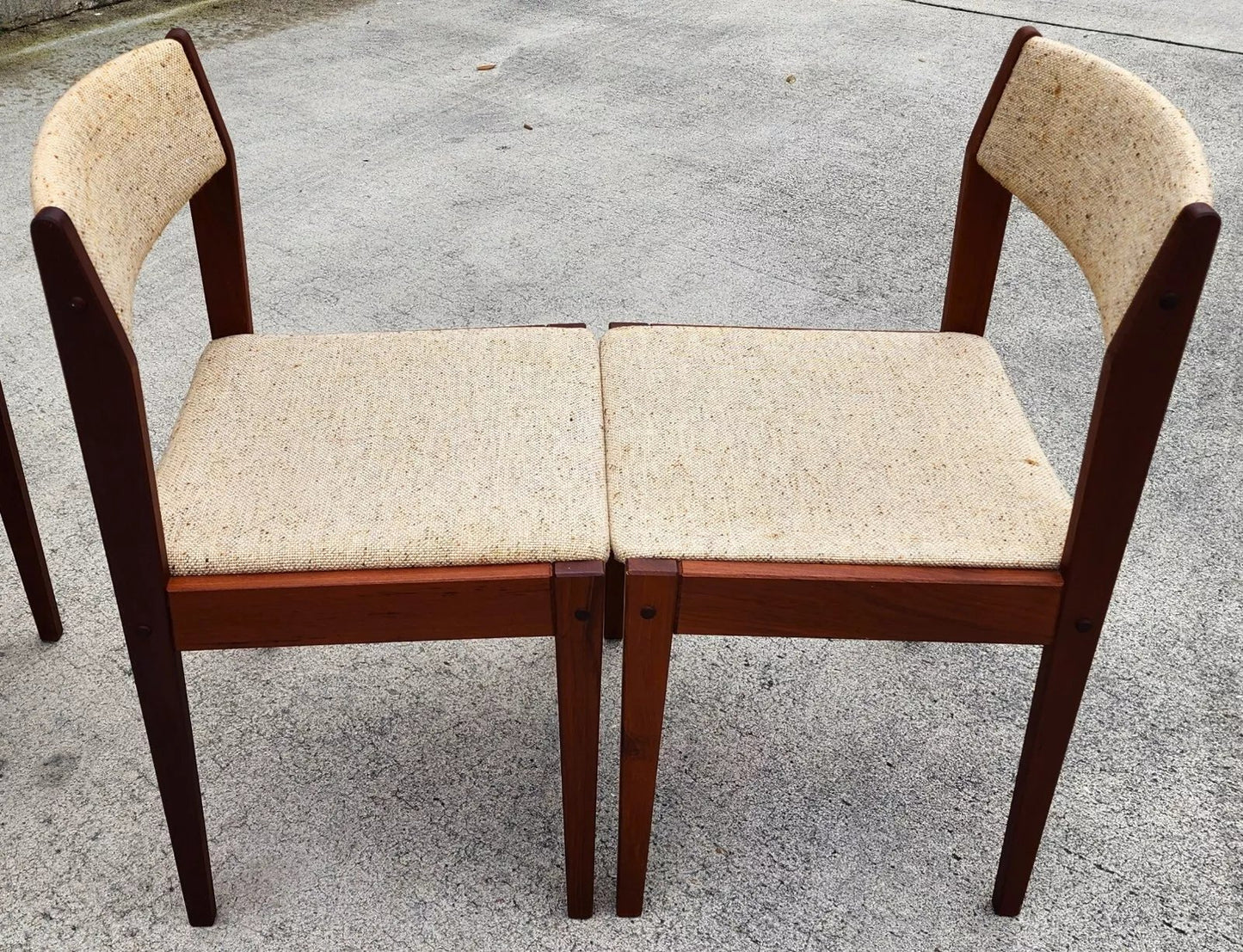 Vintage MCM Dining Chairs by Tarm Stole Mobelfabrik Set of 4