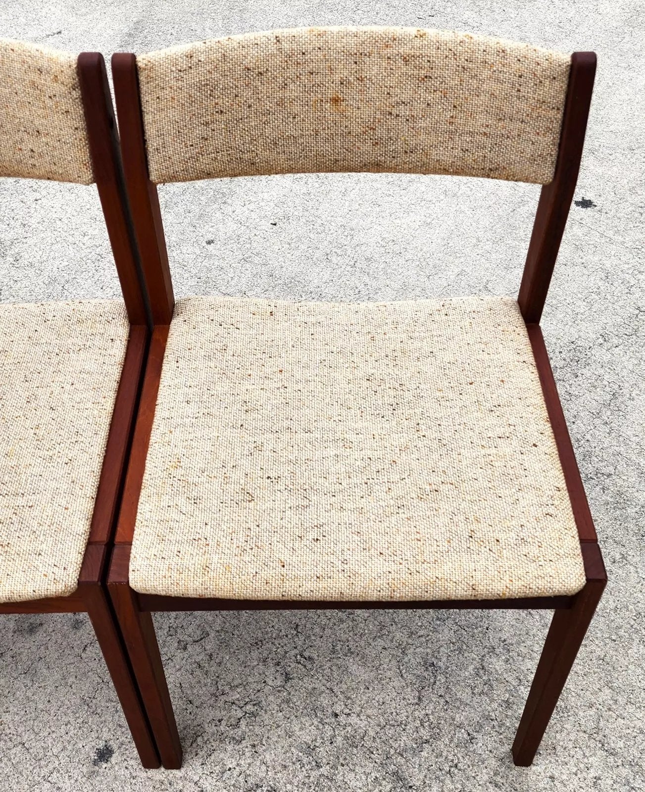 Vintage MCM Dining Chairs by Tarm Stole Mobelfabrik Set of 4