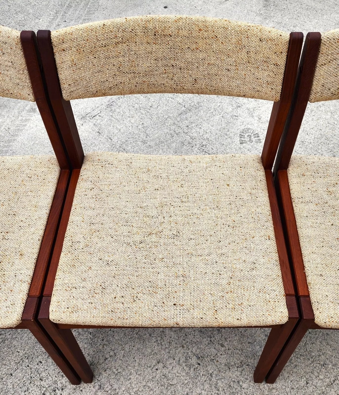 Vintage MCM Dining Chairs by Tarm Stole Mobelfabrik Set of 4