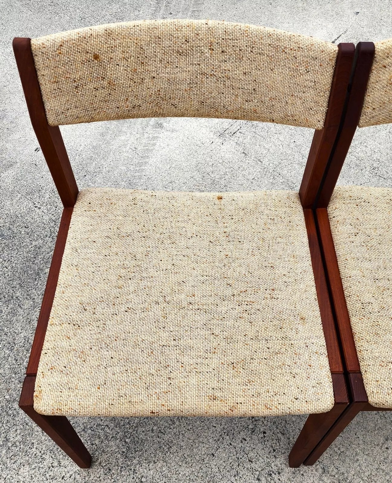 Vintage MCM Dining Chairs by Tarm Stole Mobelfabrik Set of 4