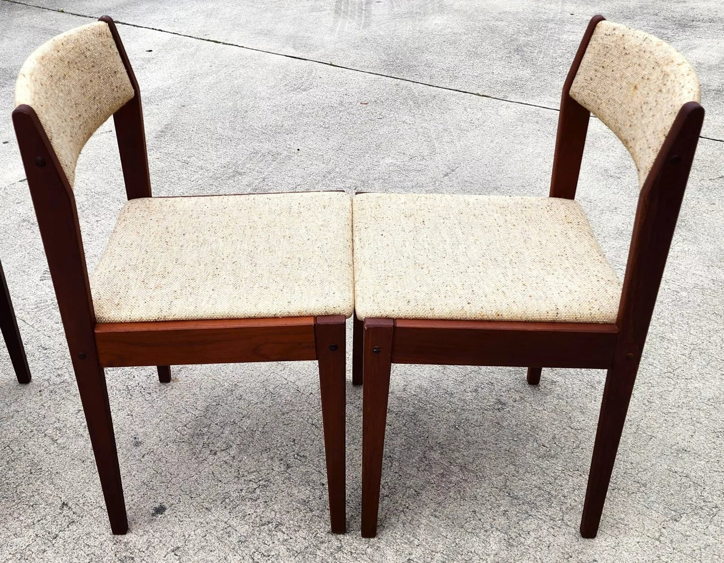 Vintage MCM Dining Chairs by Tarm Stole Mobelfabrik Set of 4