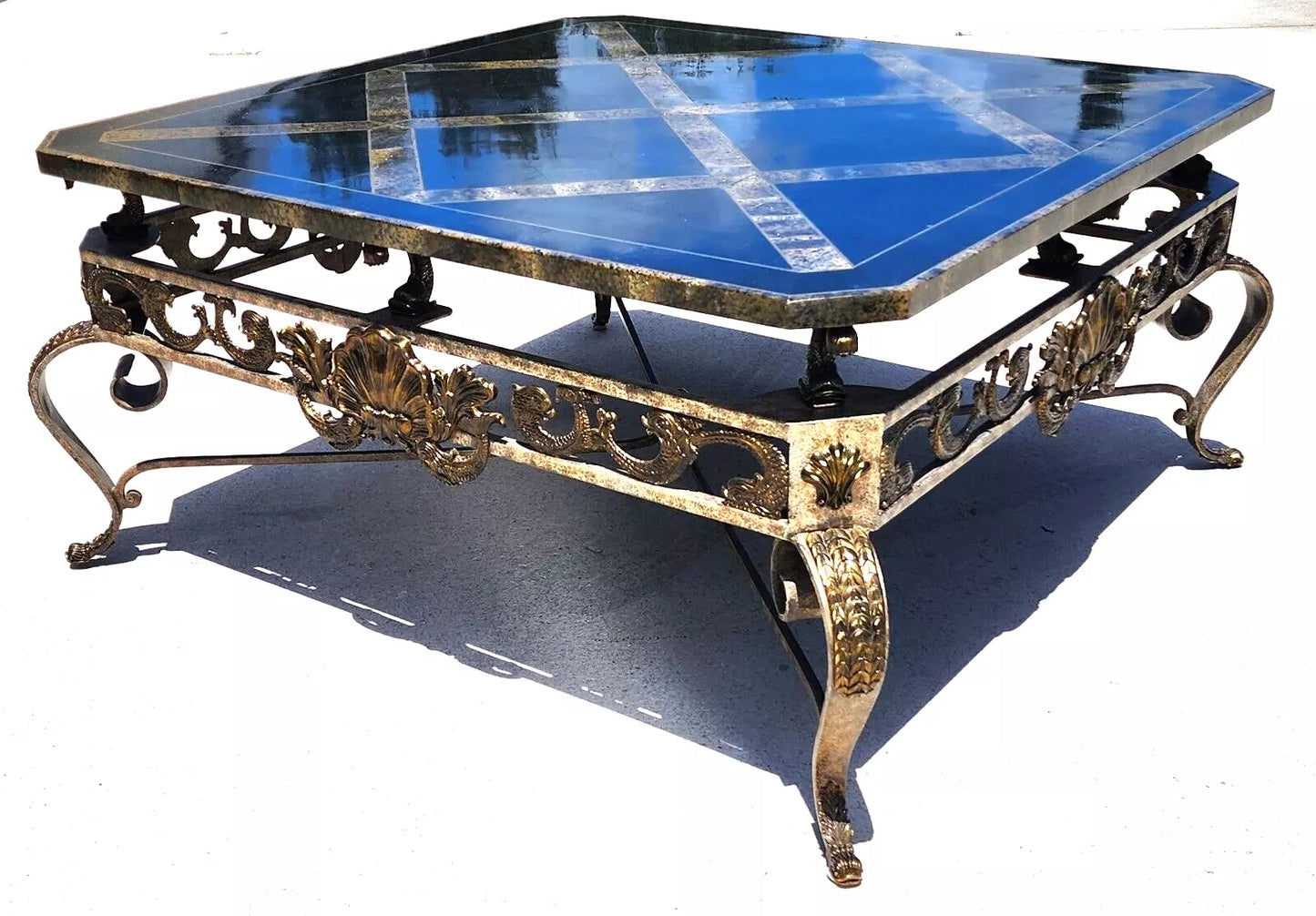 Maitland Smith Italian Coastal Cocktail Table