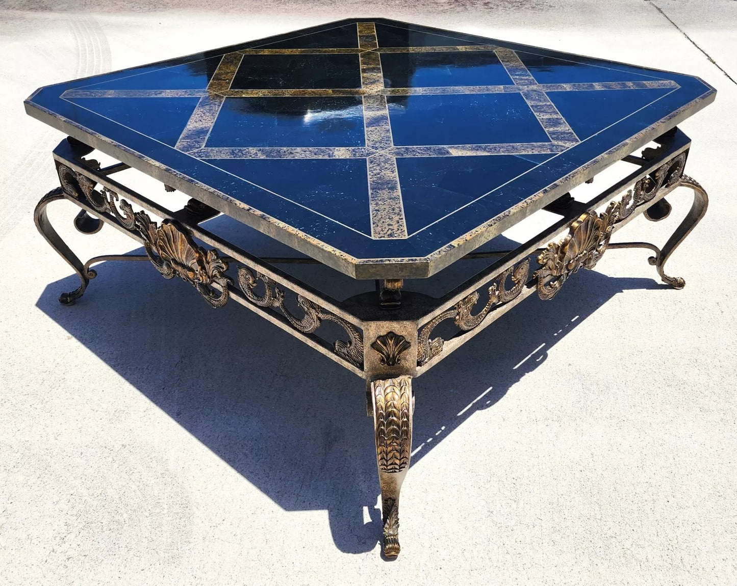 Maitland Smith Italian Coastal Cocktail Table