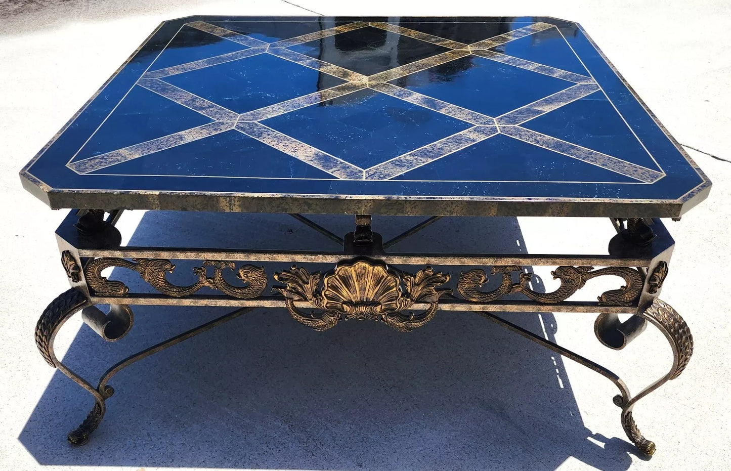 Maitland Smith Italian Coastal Cocktail Table