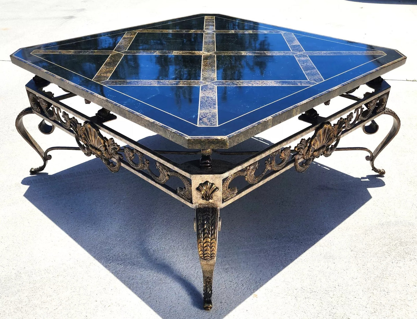 Maitland Smith Italian Coastal Cocktail Table