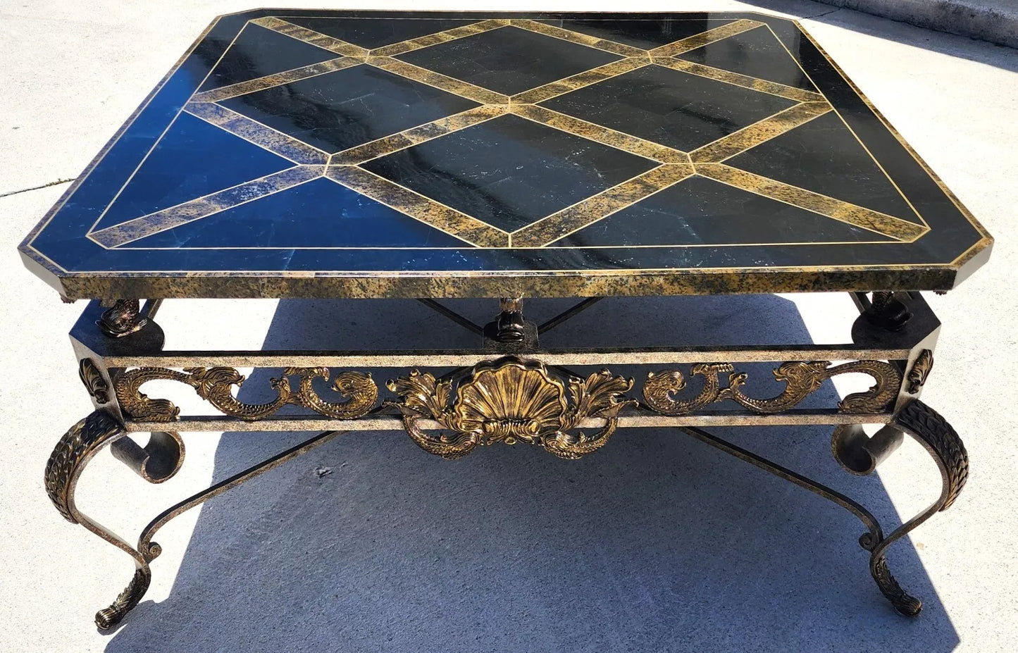 Maitland Smith Italian Coastal Cocktail Table