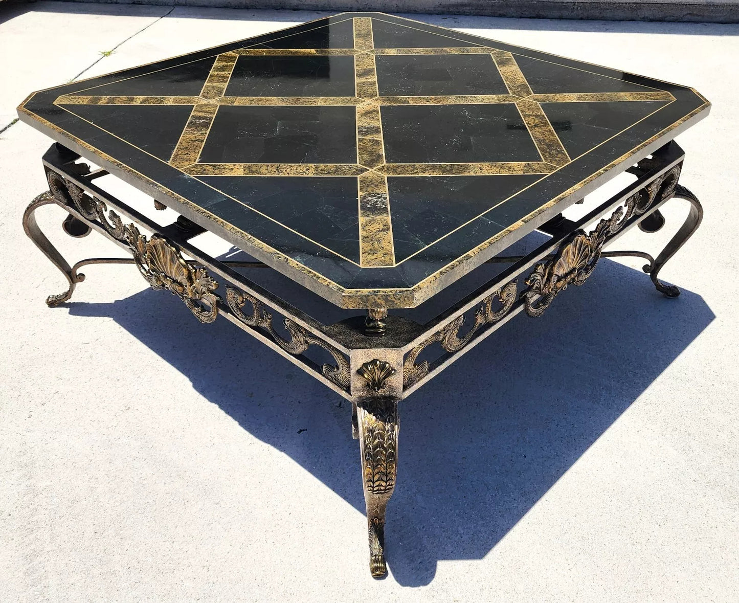 Maitland Smith Italian Coastal Cocktail Table