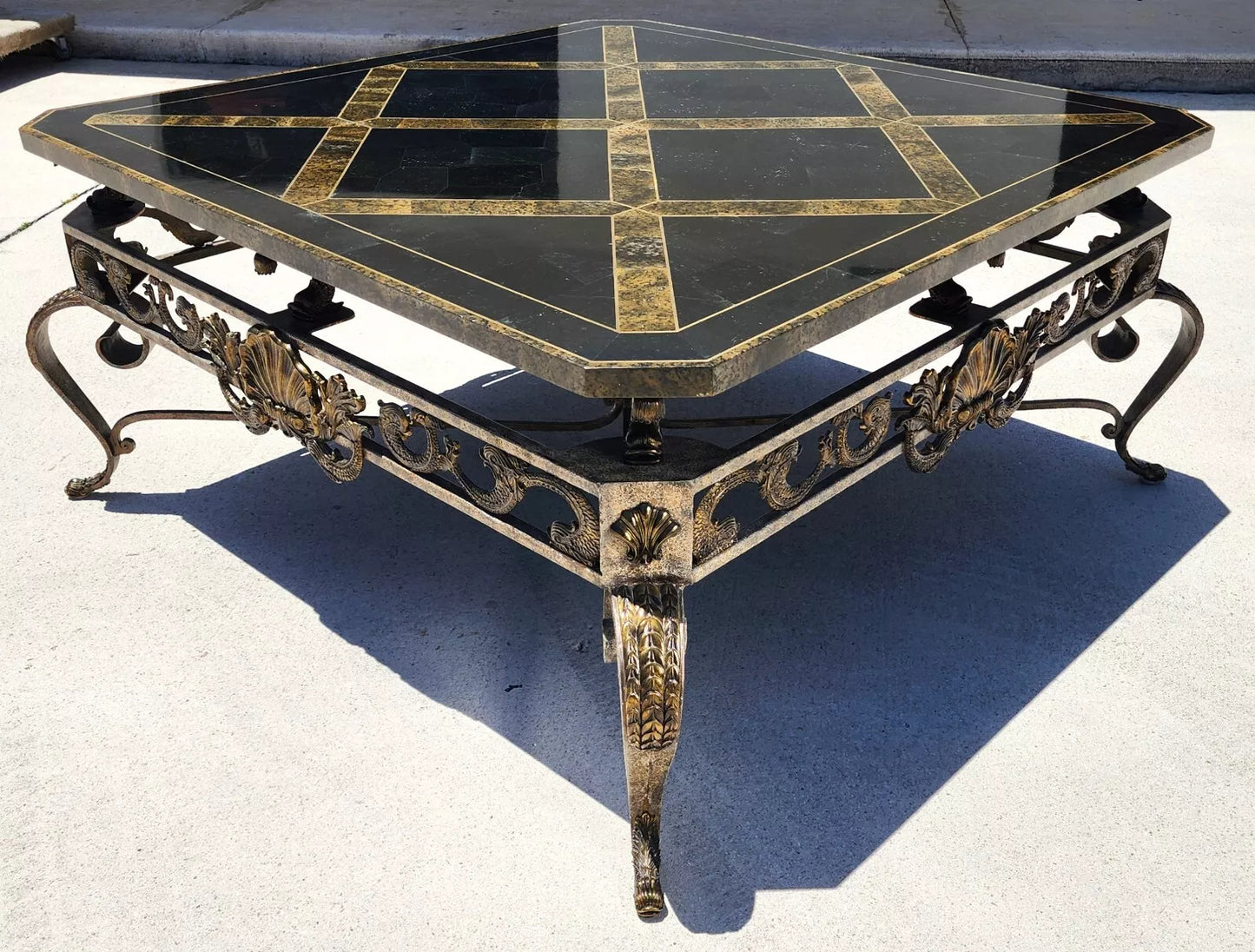 Maitland Smith Italian Coastal Cocktail Table