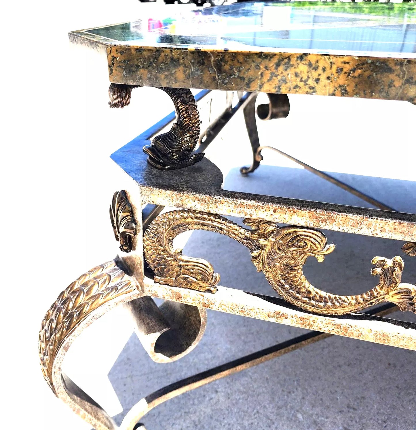 Maitland Smith Italian Coastal Cocktail Table