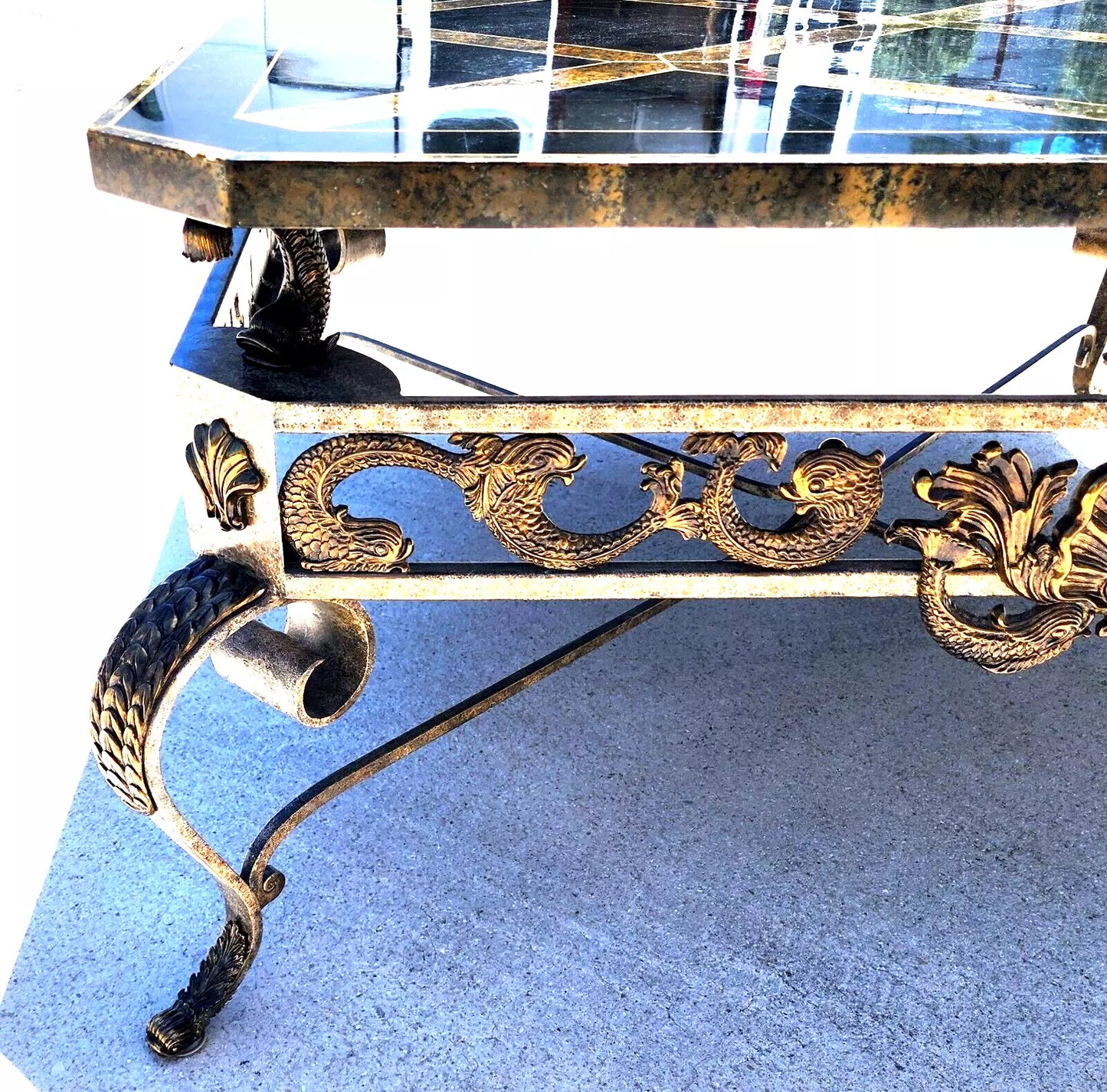 Maitland Smith Italian Coastal Cocktail Table