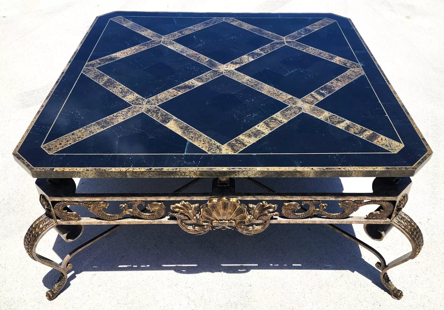 Maitland Smith Italian Coastal Cocktail Table