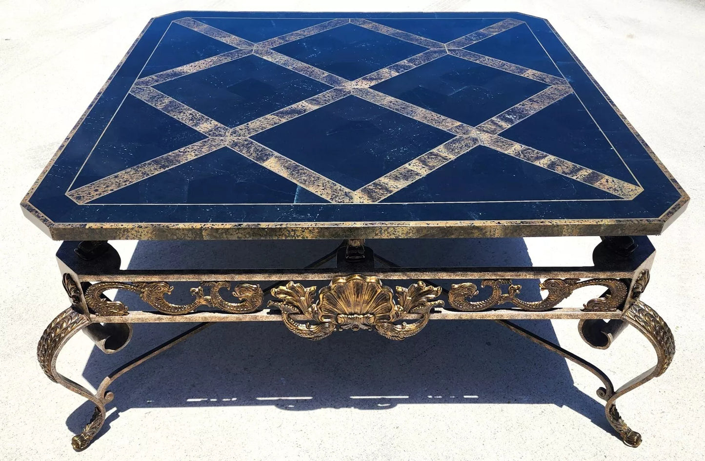 Maitland Smith Italian Coastal Cocktail Table