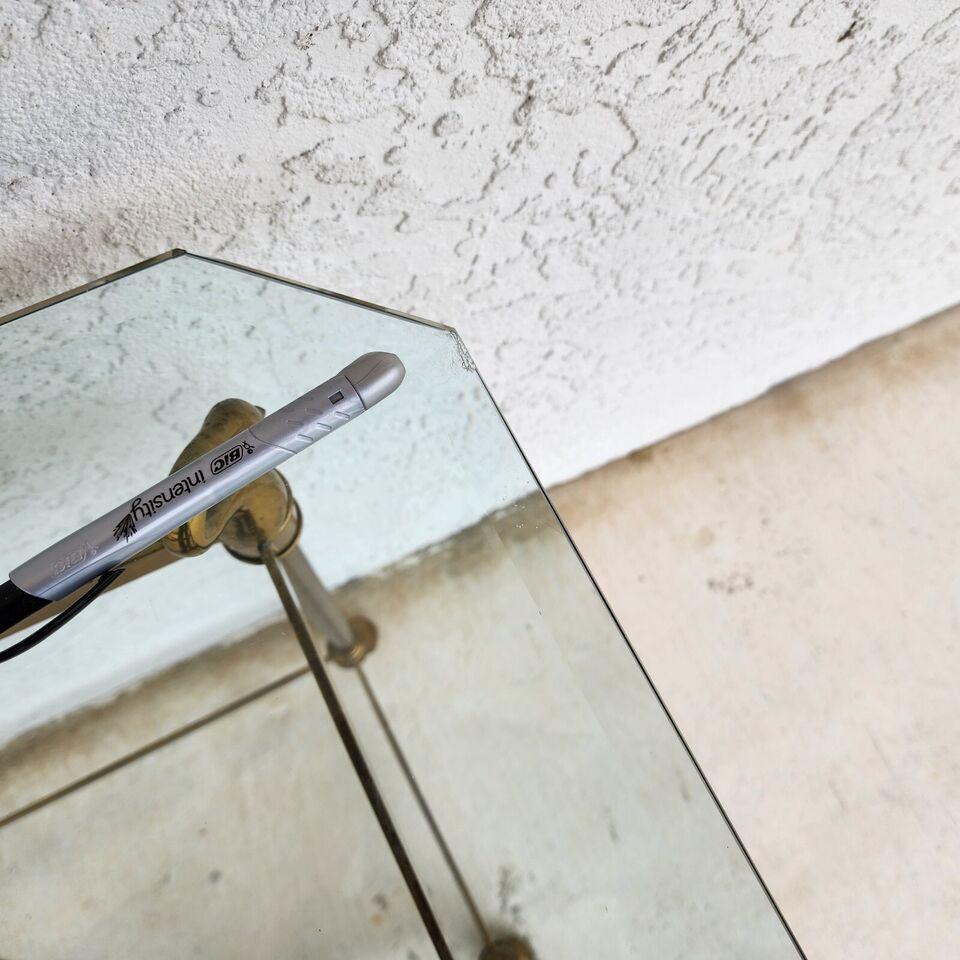 Maison Jansen LaBarge Style Swan Console Sofa Table