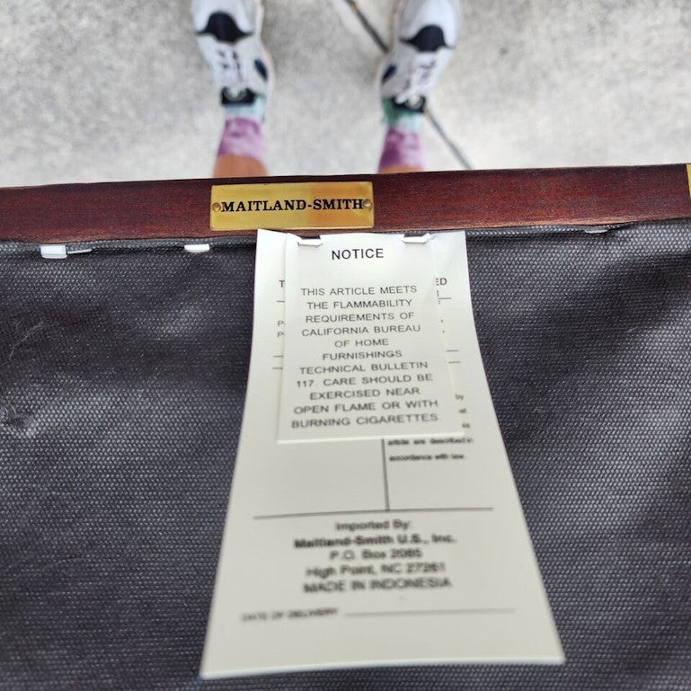 Embossed Leather Desk Armchair by Maitland Smith