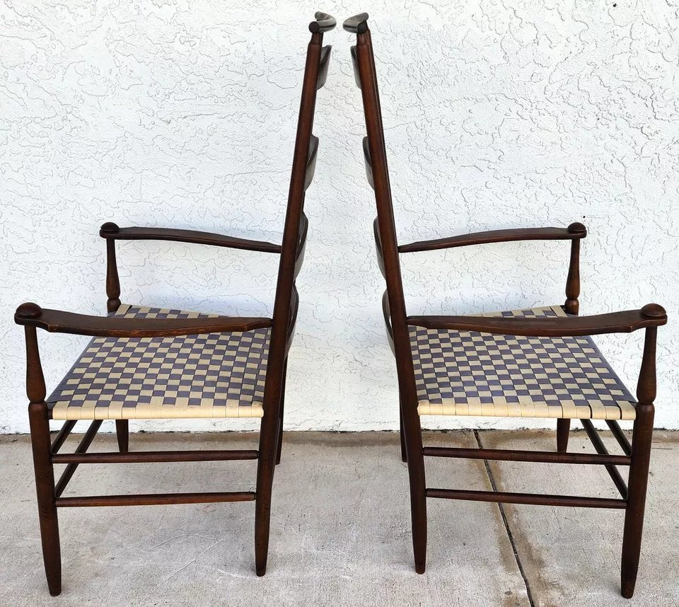 Nichols & Stone Shaker Armchairs Pair