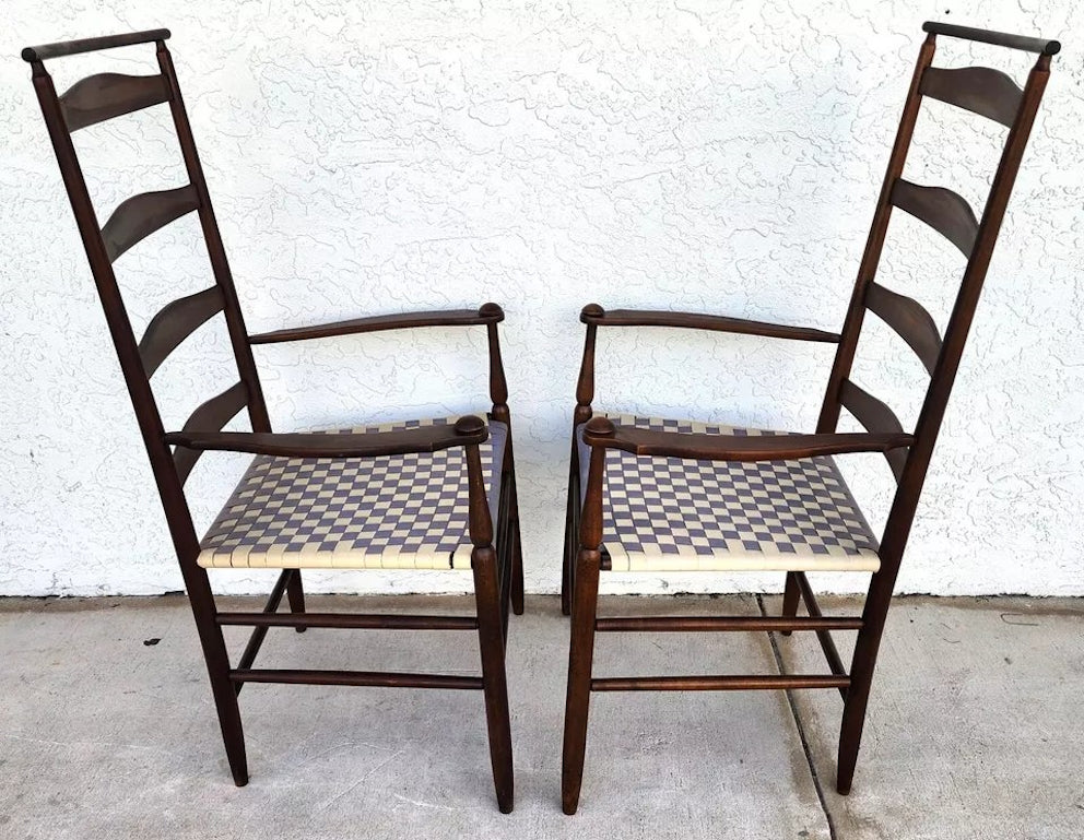 Nichols & Stone Shaker Armchairs Pair